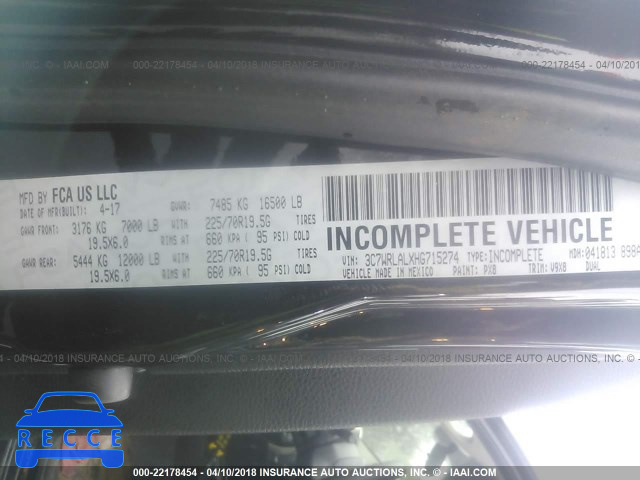 2017 RAM 4500 3C7WRLALXHG715274 image 9