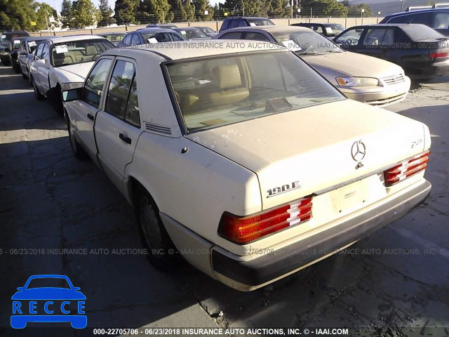 1991 MERCEDES-BENZ 190 E 2.3 WDBDA28D3MF745585 зображення 2