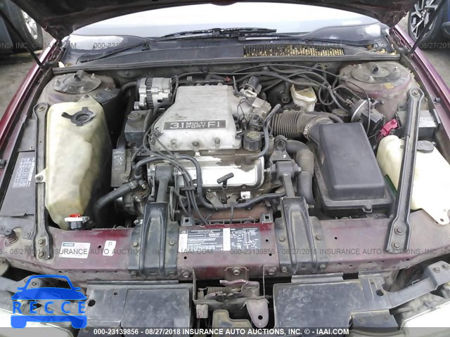 1993 OLDSMOBILE CUTLASS SUPREME S 1G3WH54T6PD359134 image 9