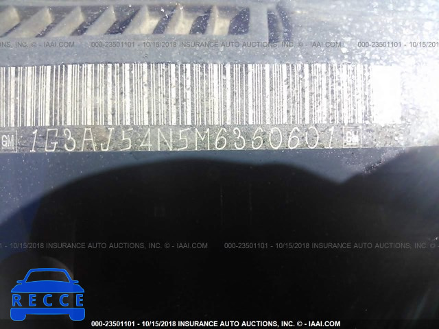 1991 OLDSMOBILE CUTLASS CIERA S 1G3AJ54N5M6360601 image 8