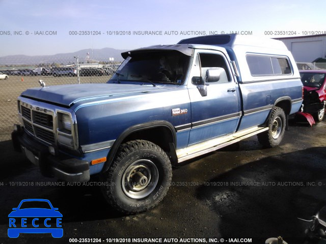 1991 DODGE W-SERIES W300/W350 1B7KM3682MS272927 Bild 1