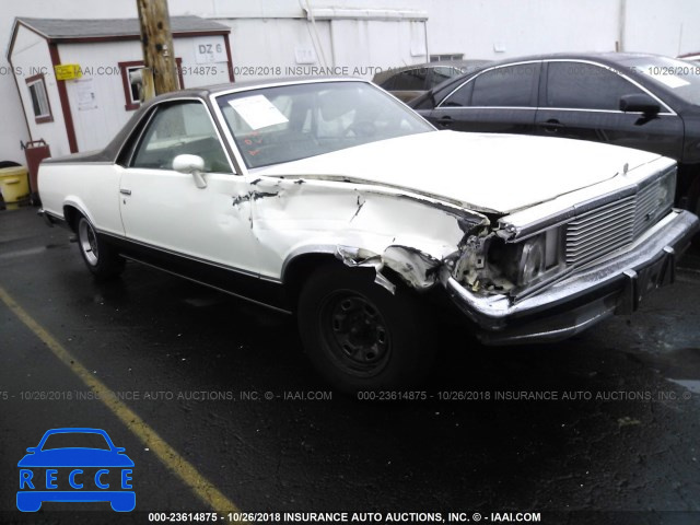 1981 CHEVROLET EL CAMINO 1GCCW80AXBZ414484 image 0