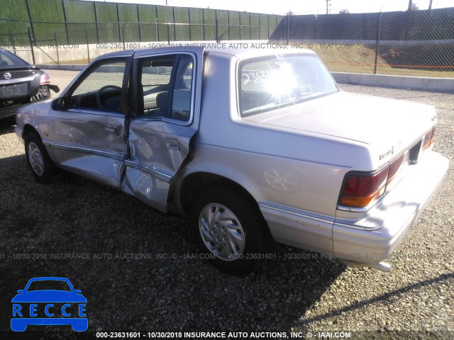 1992 DODGE SPIRIT 1B3XA4630NF220457 image 2