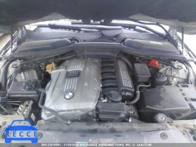 2007 BMW 525 I WBANE53557CY04599 зображення 9