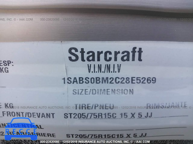 2012 STARCRAFT OTHER 1SABS0BM2C28E5269 зображення 8