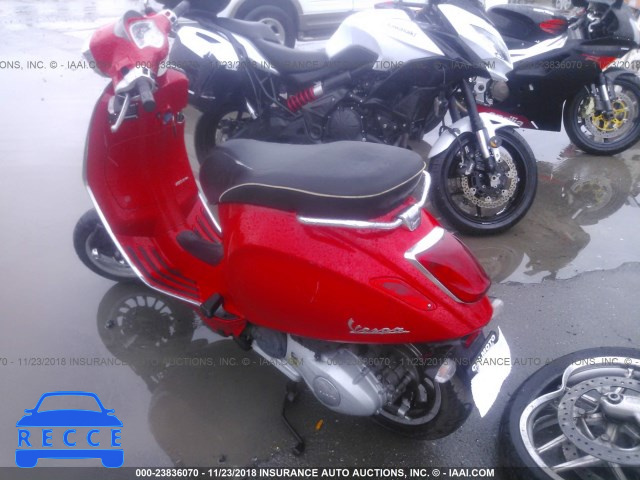 2015 VESPA SPRINT 150 3V ZAPM818G3F5400193 image 2