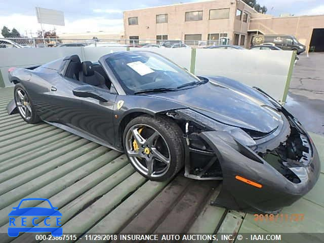 2015 FERRARI 458 SPIDER ZFF68NHAXF0203811 image 0