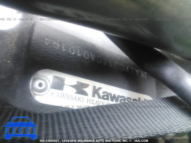 2012 KAWASAKI ZX1000 J JKAZXCJ14CA010194 Bild 9