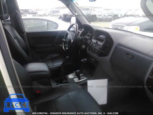 2005 MITSUBISHI MONTERO LIMITED JA4MW51S75J001168 image 4