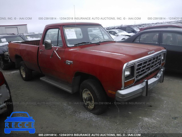 1985 DODGE W-SERIES W100/W150 1B7HW14T7FS524089 image 0