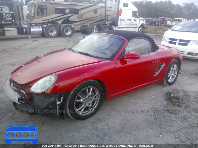 2007 PORSCHE BOXSTER WP0CA29867U711249 image 1