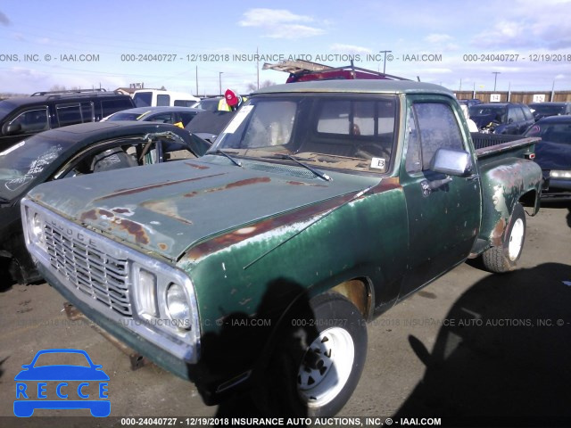 1978 DODGE PICKUP D13AB8J500772 зображення 1