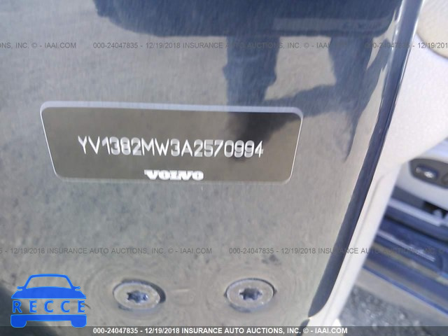 2010 VOLVO V50 2.4I YV1382MW3A2570994 image 8