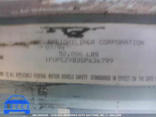 1995 FREIGHTLINER FLD FLD120 1FUPCZYB3SP636799 image 8