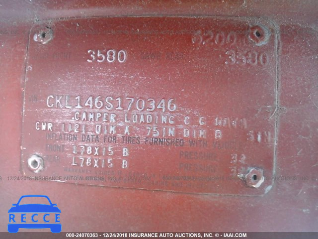 1976 CHEVROLET C10 CKL145S170346 image 8