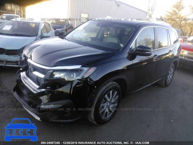 2019 HONDA PILOT EX 5FNYF5H3XKB000959 зображення 1