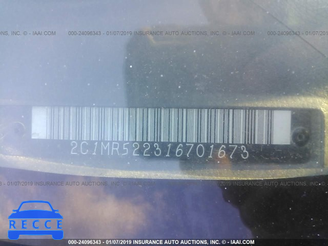 2001 CHEVROLET METRO LSI 2C1MR522316701673 image 8