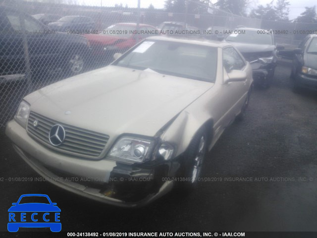 2001 MERCEDES-BENZ SL 500 WDBFA68F01F199695 image 1