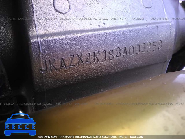 2003 KAWASAKI ZX600 K1 JKAZX4K183A003253 зображення 9