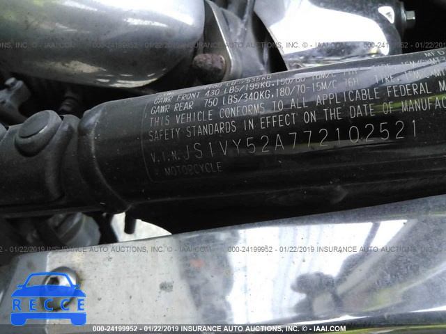 2007 SUZUKI VL1500 JS1VY52A772102521 image 9