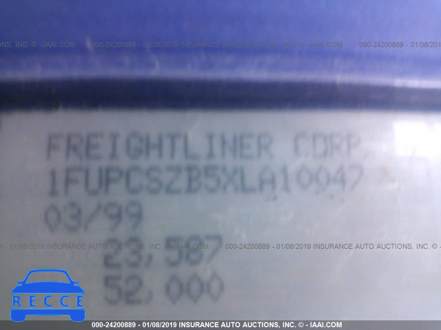 1999 FREIGHTLINER CONVENTIONAL FLD120 1FUPCSZB5XLA10047 image 8