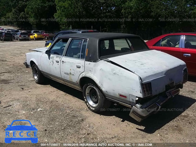 1983 OLDSMOBILE CUTLASS SUPREME BROUGHAM 1G3AM69A1DM309417 image 2