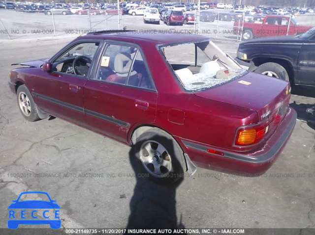 1992 MAZDA PROTEGE LX JM1BG2264N0488457 зображення 2