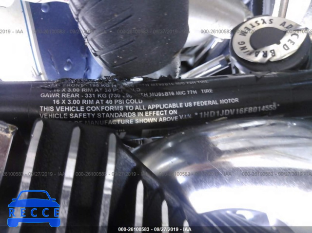 2015 HARLEY-DAVIDSON FLSTN SOFTAIL DELUXE 1HD1JDV16FB014555 image 9