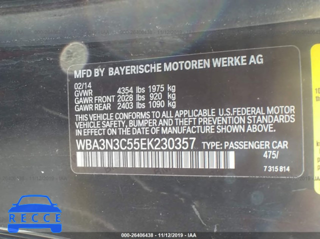 2014 BMW 428 I WBA3N3C55EK230357 зображення 8