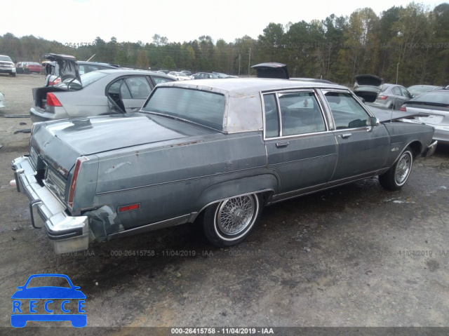 1984 OLDSMOBILE 98 REGENCY BROUGHAM 1G3AH69Y4EM797331 image 3