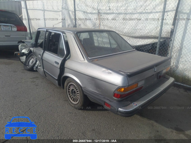 1987 BMW 535 I AUTOMATICATIC WBADC8404H1721667 image 2