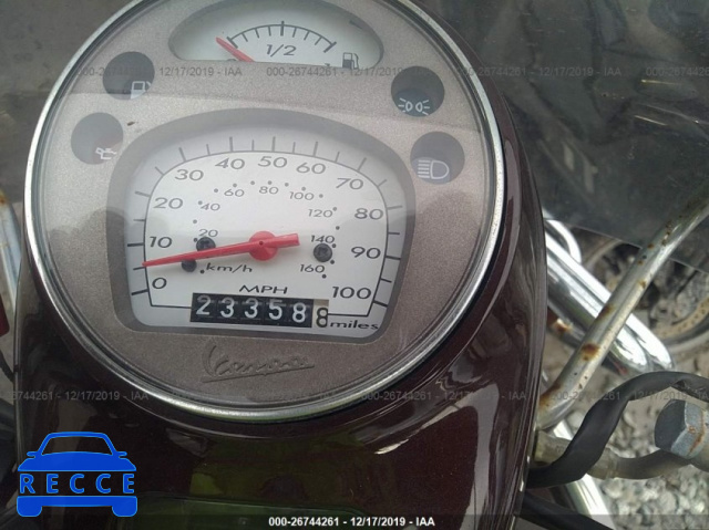 2012 VESPA GTS 300 SUPER ZAPM459L9C5900501 image 6