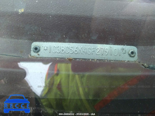 1986 CHRYSLER LEBARON 1C3BC56K4GF279101 Bild 8