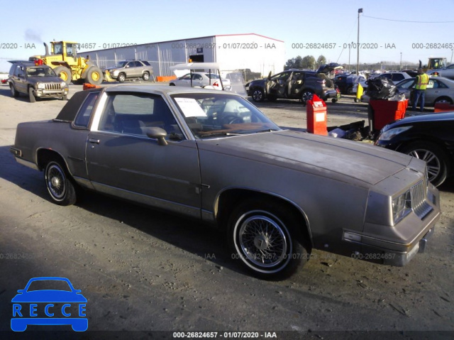 1984 OLDSMOBILE CUTLASS SUPREME BROUGHAM 1G3AM47A8EM399657 зображення 0