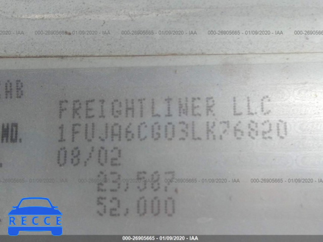 2003 FREIGHTLINER CONVENTIONAL COLUMBIA 1FUJA6CG03LK76820 image 8