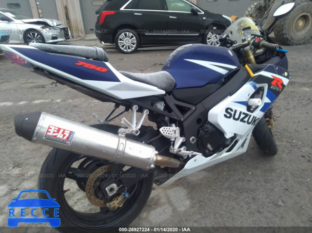 2004 SUZUKI GSX-R750 K JS1GR7JA142104733 image 3