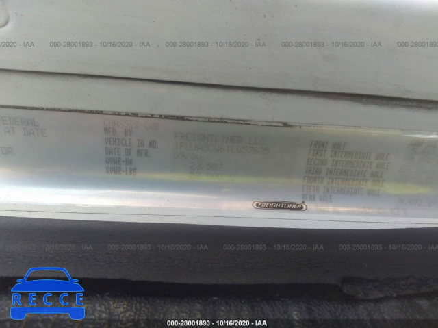 2001 FREIGHTLINER ST120  1FUJA3CG61LG57635 image 8