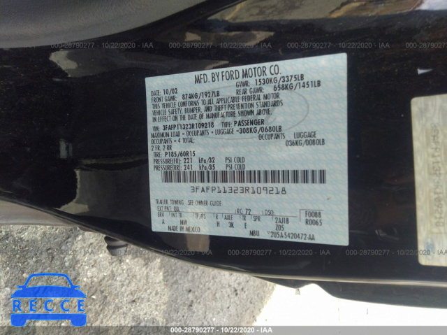 2003 FORD ZX2 ZX2 3FAFP11323R109218 image 8