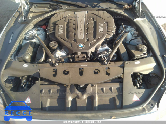 2012 BMW 6 SERIES 650I WBALX3C57CDV77653 зображення 9