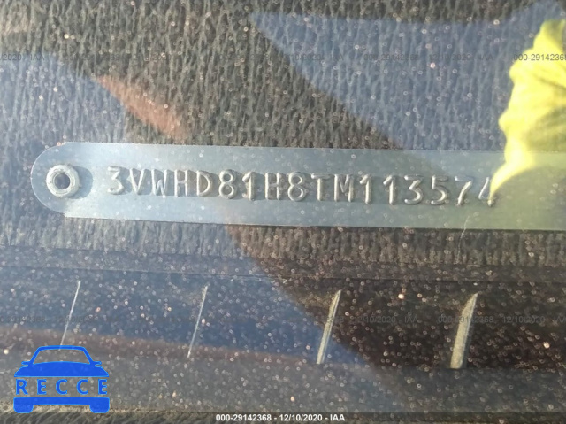 1996 VOLKSWAGEN GTI VR6/GOLF VR6 3VWHD81H8TM113574 image 8