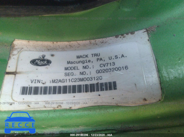 2003 MACK 700 CV700 1M2AG11C23M003120 image 8