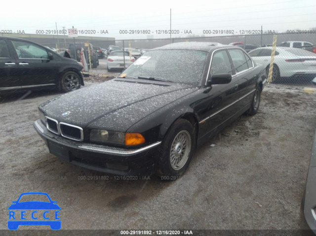 1998 BMW 7 SERIES 740IL WBAGJ8329WDM15582 image 1