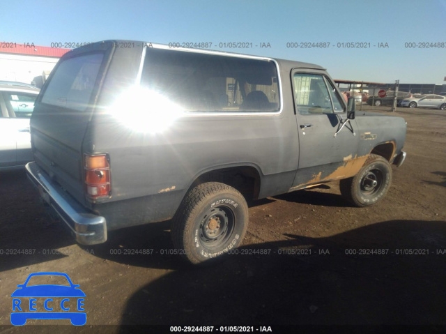 1986 DODGE RAMCHARGER AW-100 3B4GW12W0GM639519 зображення 3