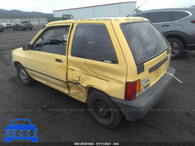 1991 FORD FESTIVA L KNJPT05H6M6105341 Bild 2