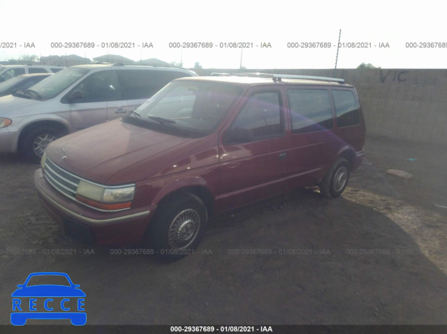 1991 PLYMOUTH VOYAGER LE 2P4GH55R1MR153098 image 1