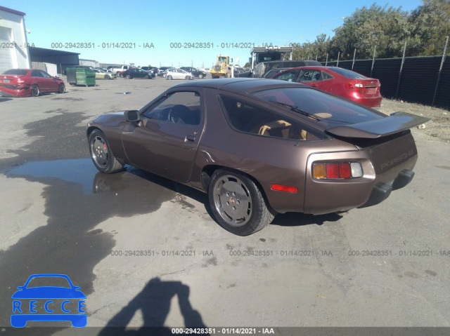 1980 PORSCHE 928 92A0811583 Bild 2