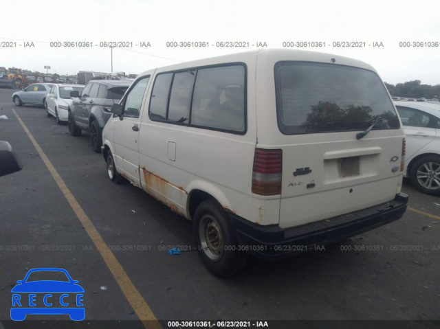 1988 FORD AEROSTAR  1FMCA11U7JZA74221 Bild 2