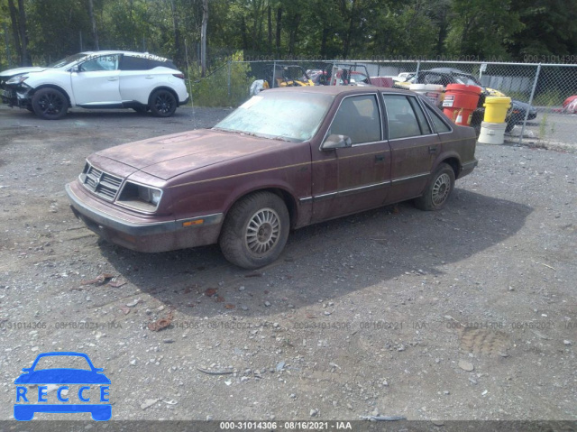 1986 DODGE LANCER ES 1B3BX68E5GN111245 Bild 1