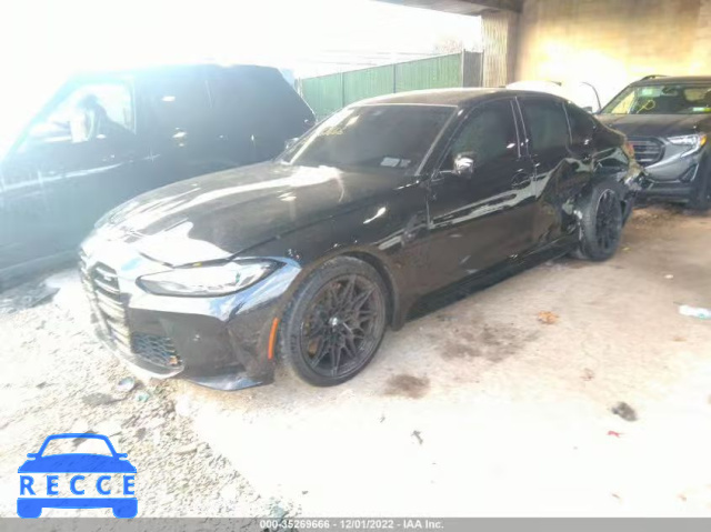 2021 BMW M3 COMPETITION WBS33AY05MFL07593 image 1