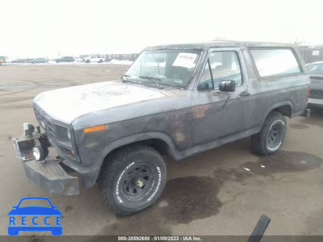 1984 FORD BRONCO U100 1FMEU15F6ELA00308 image 1